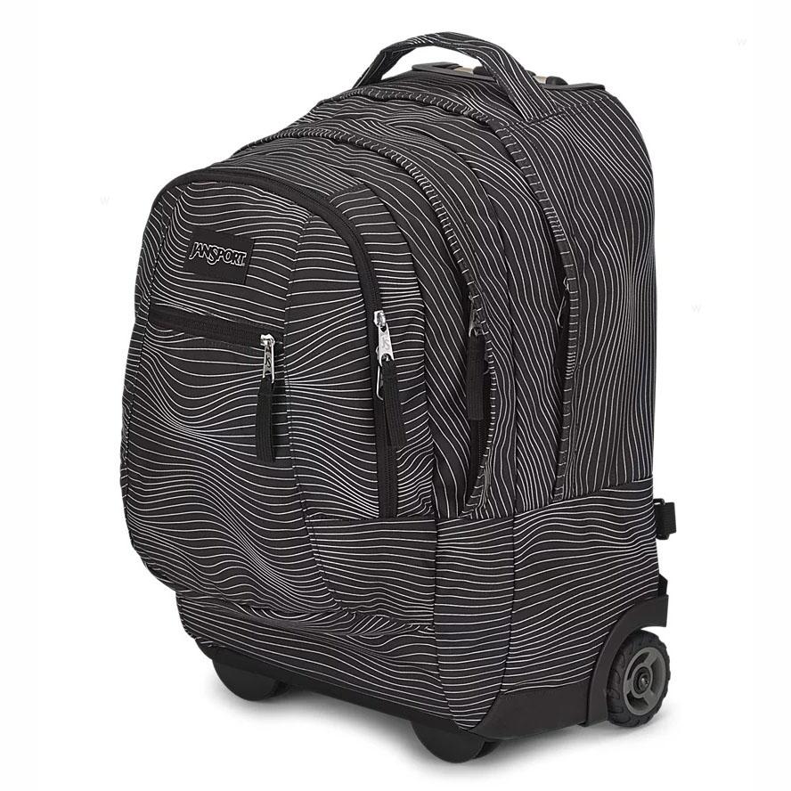 Sac à Dos à Roulettes JanSport Driver 8 Noir | TZS-39723812